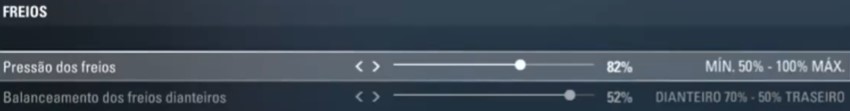 F1 2017 brazil Setup - brakes