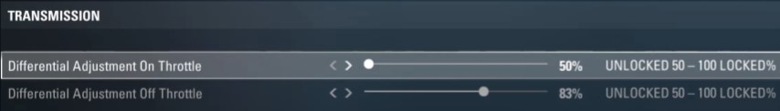 F1 2017 Abu Dhabi Setup - transmission