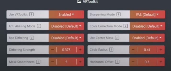 rfactor 2 vr settings - vr toolkit