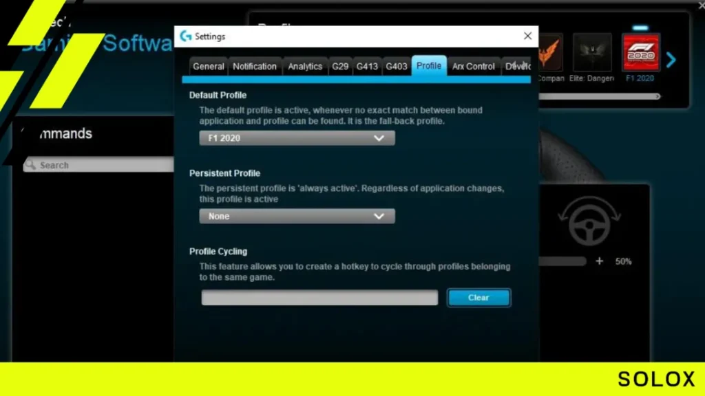 F1 2020 Logitech Wheel Settings (G29 & G920)
