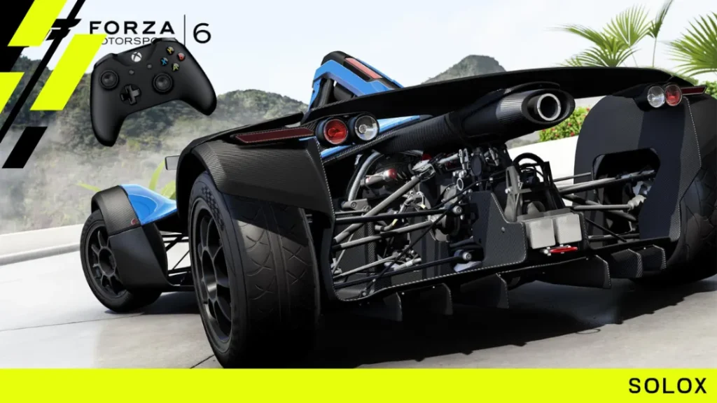 Xbox Forza 6 controller layout