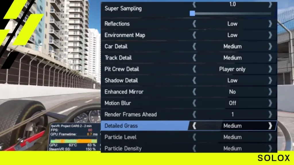 What are the best VR graphics settings?