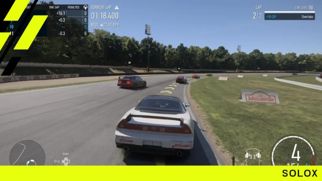 Use the Racing Line Assist