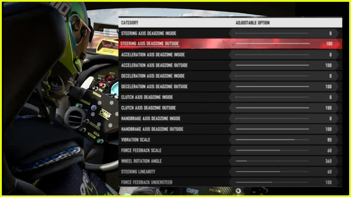 Forza Motorsport 7 Fanatec Settings (Podium DD2, CSL DD and CSL Elite)
