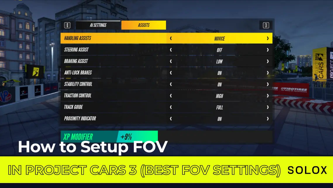 How to Setup FOV in Project Cars 3 (Best FOV Settings)
