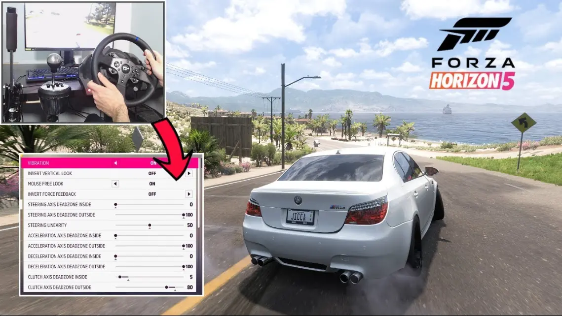 Forza Horizon 4 Thrustmaster Settings (T300 RS, TX and TMX)