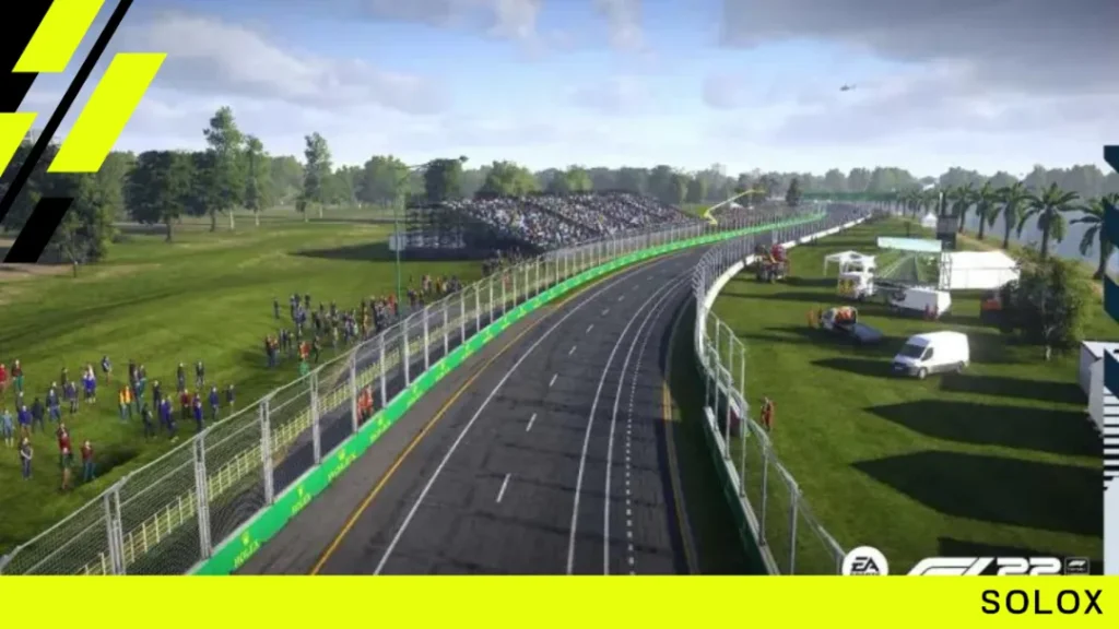 Which game has laser scanned tracks?