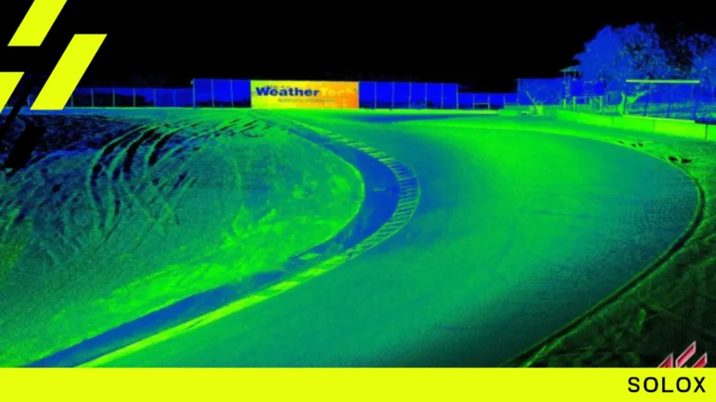 Are tracks laser scanned?