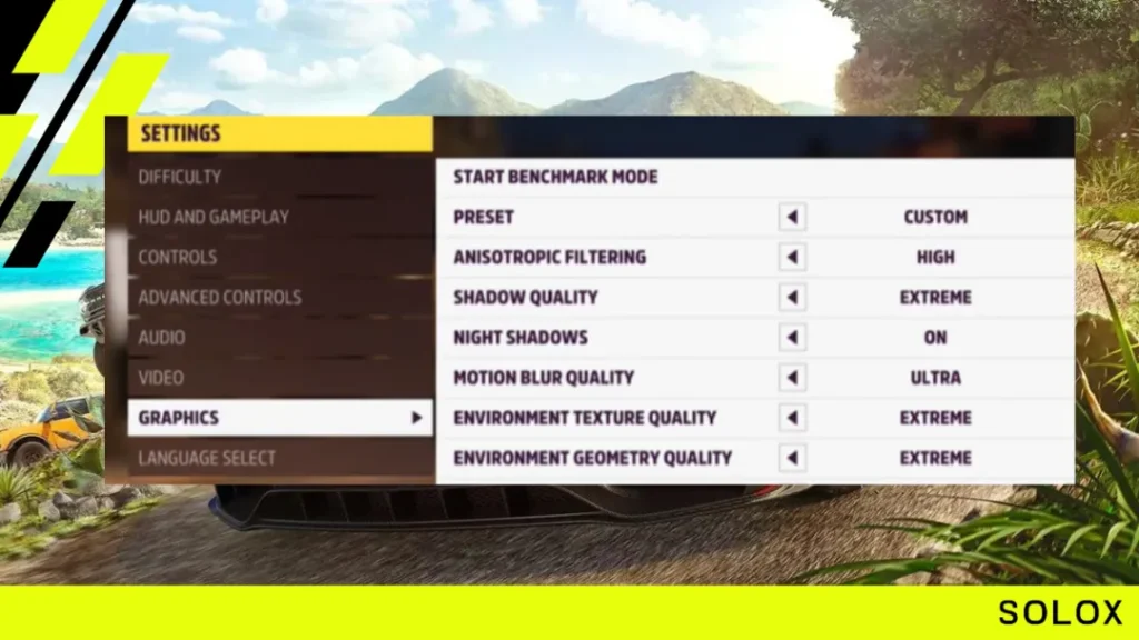 Best Forza Horizon 5 Xbox Graphics