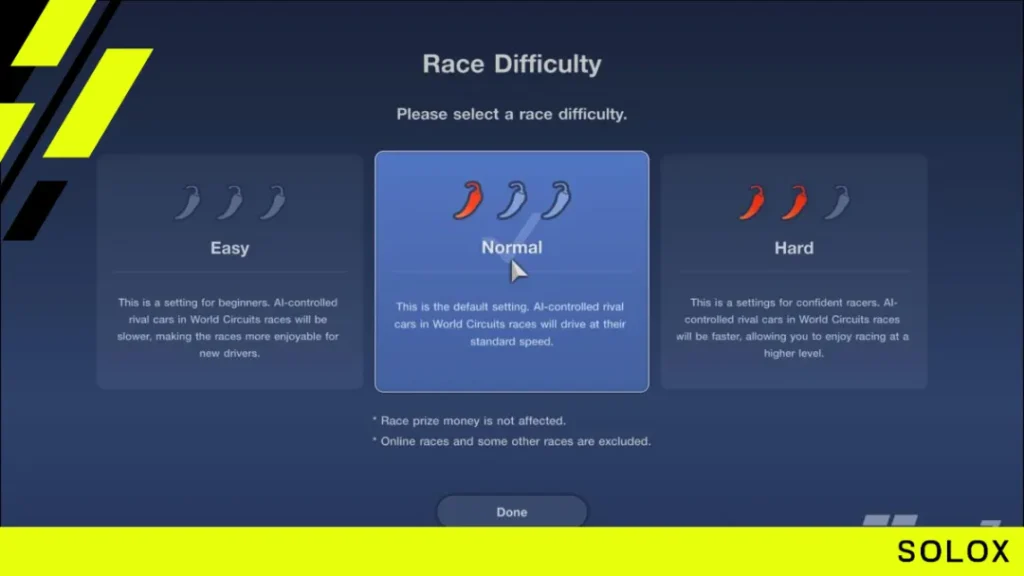 Gran Turismo 7 Difficulty Settings Explained
