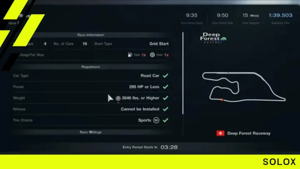 Easy settings