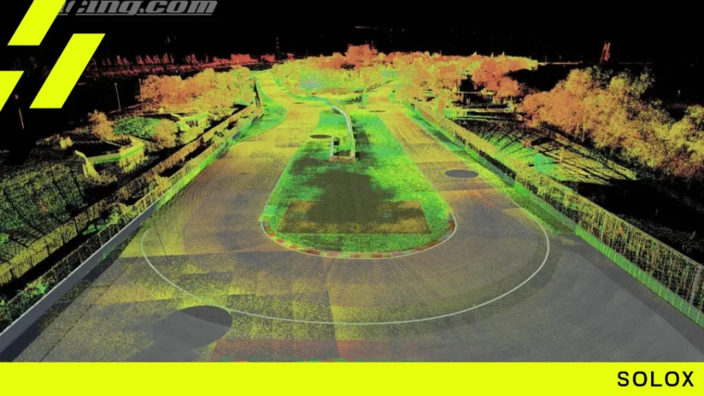 Are tracks laser scanned?