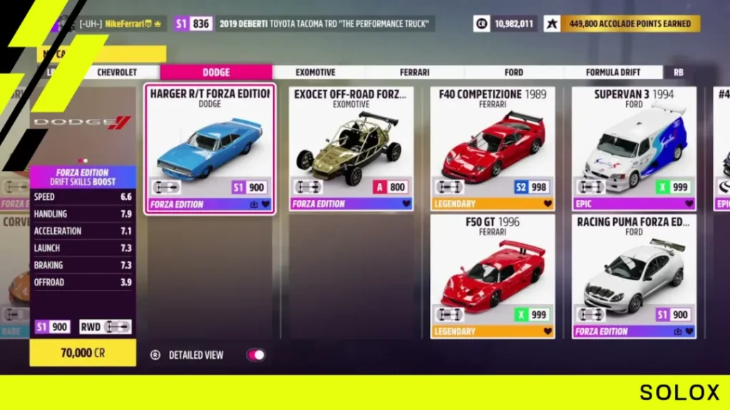 What are Forza Edition cars in FH5?