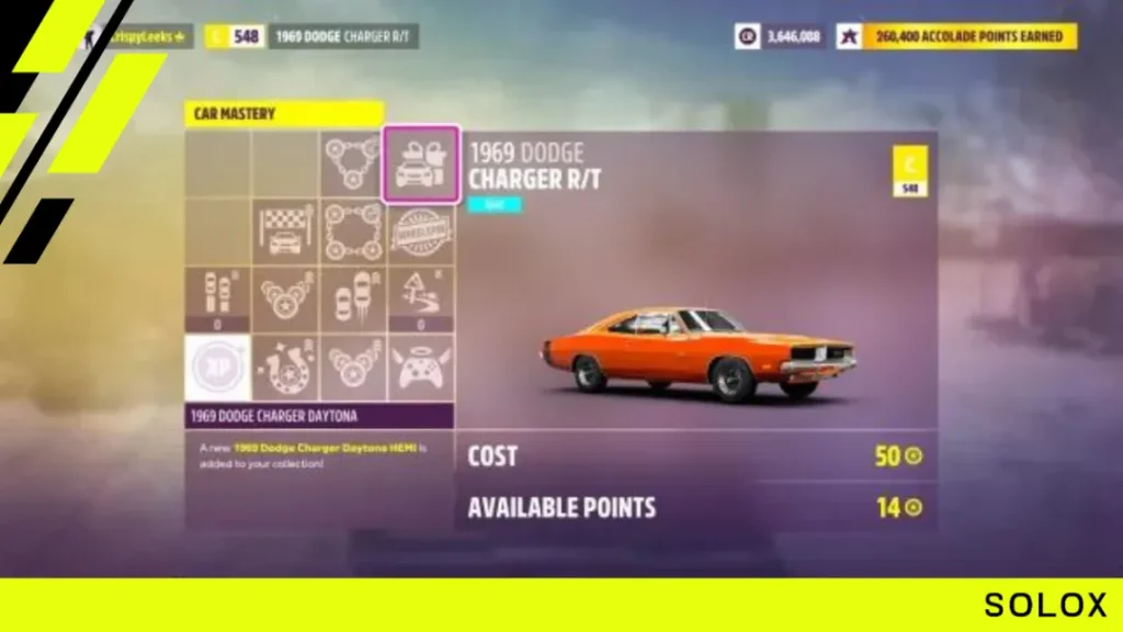 Forza Horizon 5 Car Mastery List