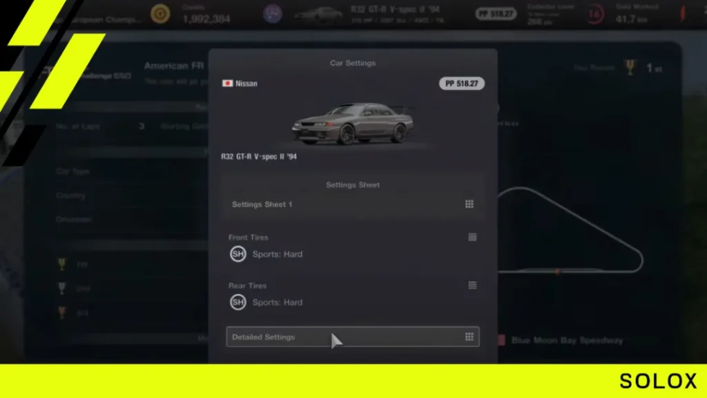 Gran Turismo 7 Reset Car Settings