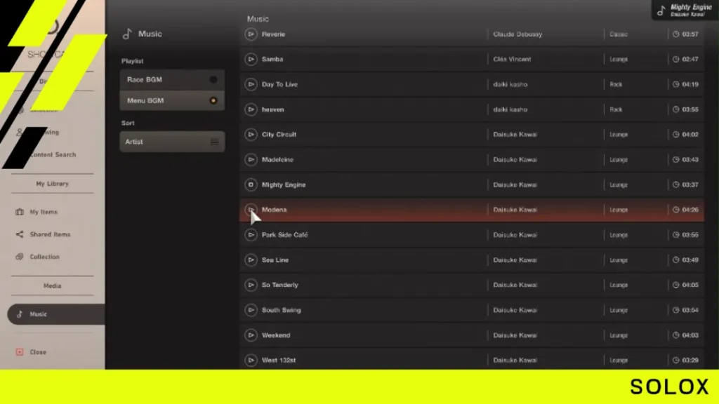 Gran Turismo 7 Songs & Music List