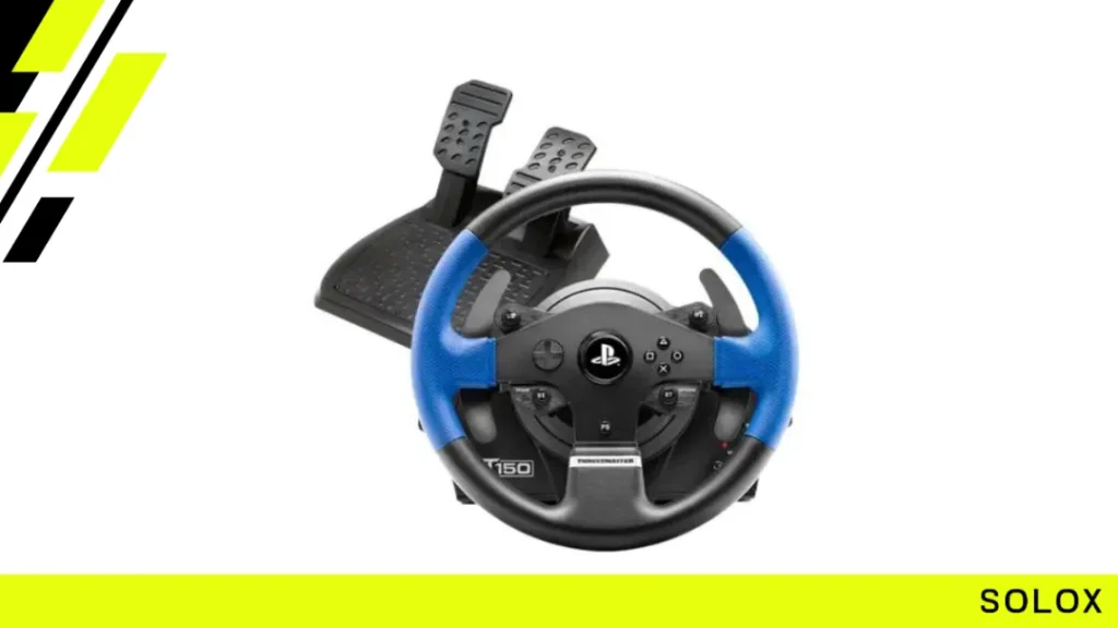 What is the Thrustmaster T150 RS not so good at?