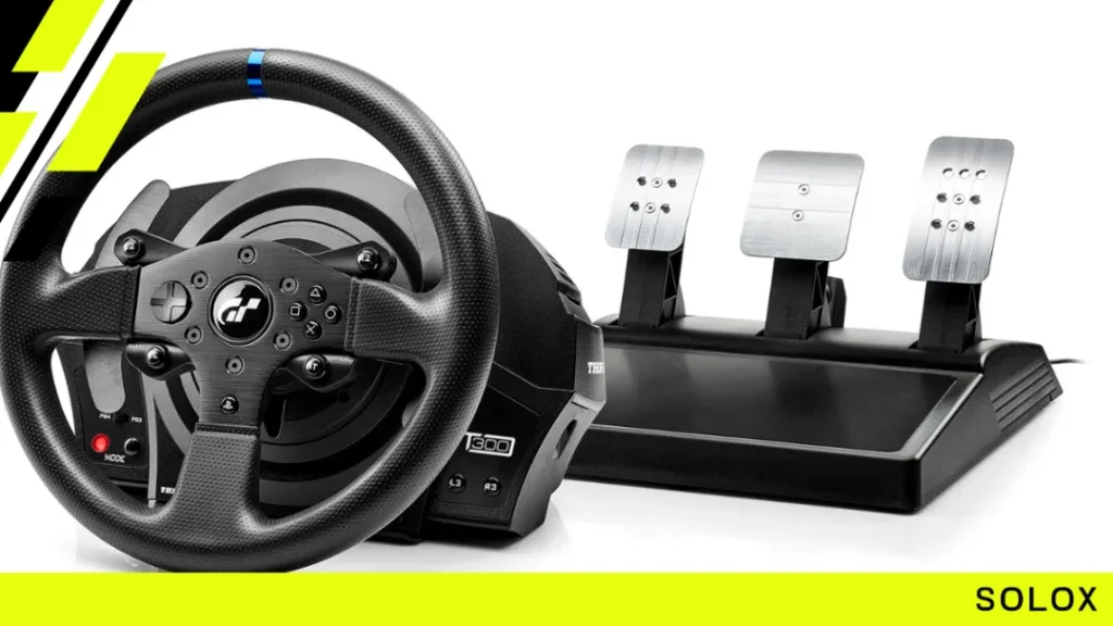 What games are compatible with Thrustmaster T300 RS?