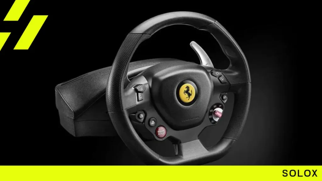 Does the Thrustmaster T80 Ferrari 488 come with a wheel base?