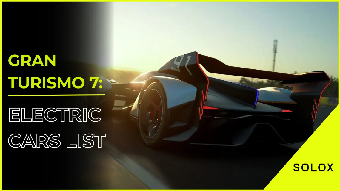 Gran Turismo 7: Electric Cars List