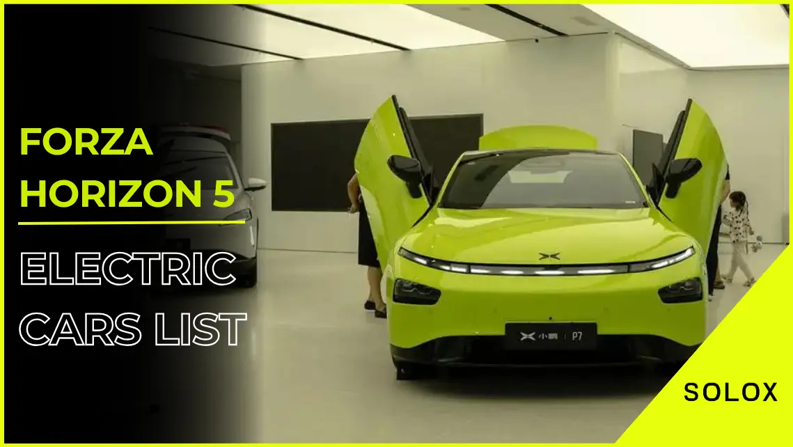 Forza Horizon 5: Electric Cars List