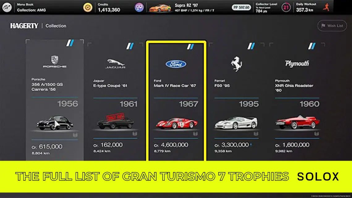 The Full List of Gran Turismo 7 Trophies