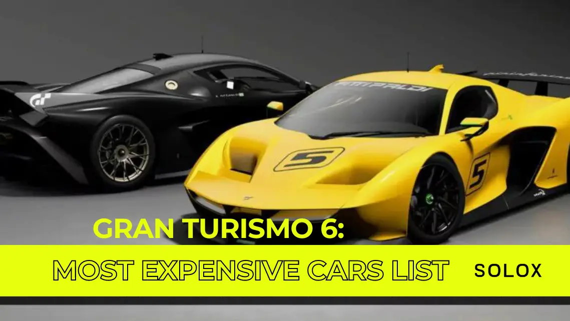 Gran Turismo 6: Most Expensive Cars list