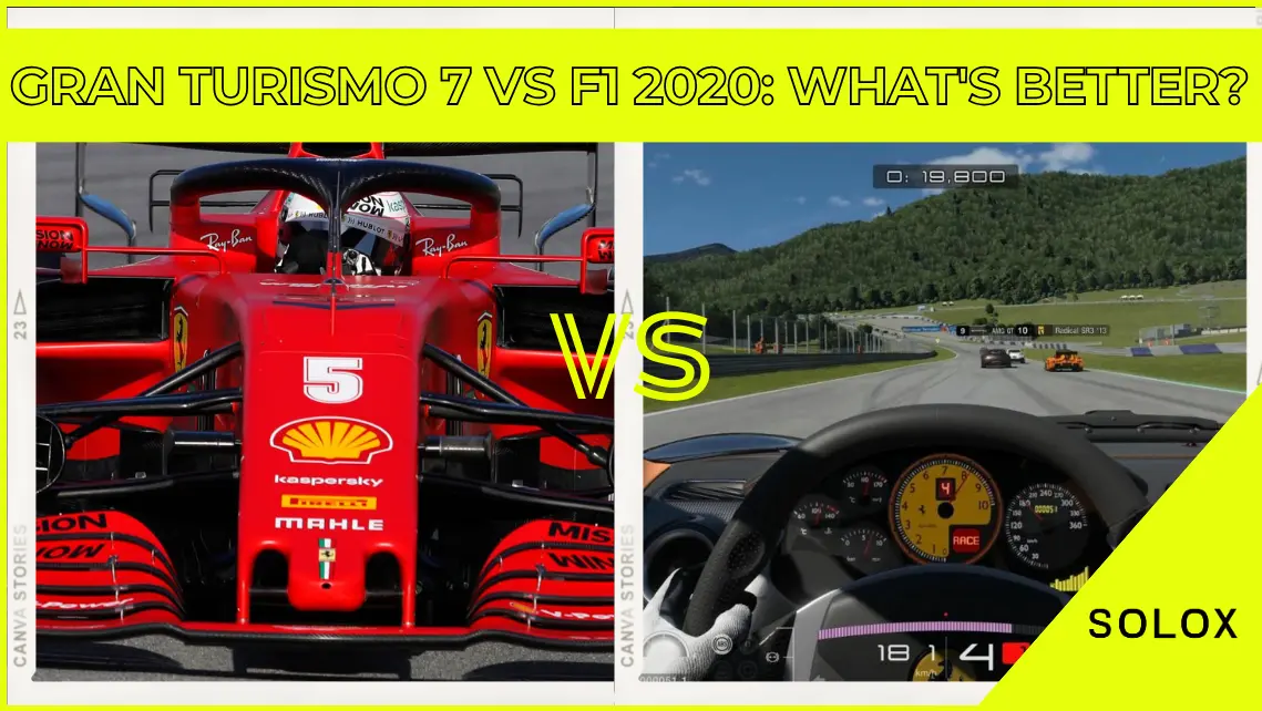 Gran Turismo 7 Vs F1 2020: What's better?