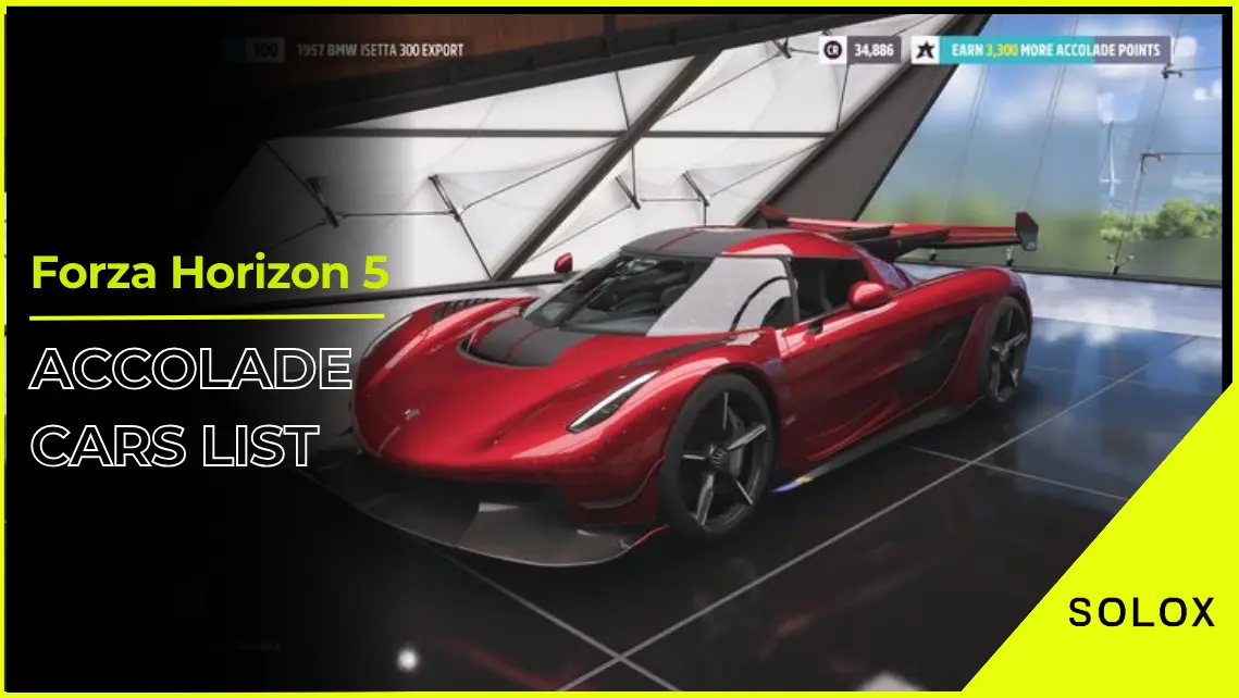 Forza Horizon 5 Accolade Cars List