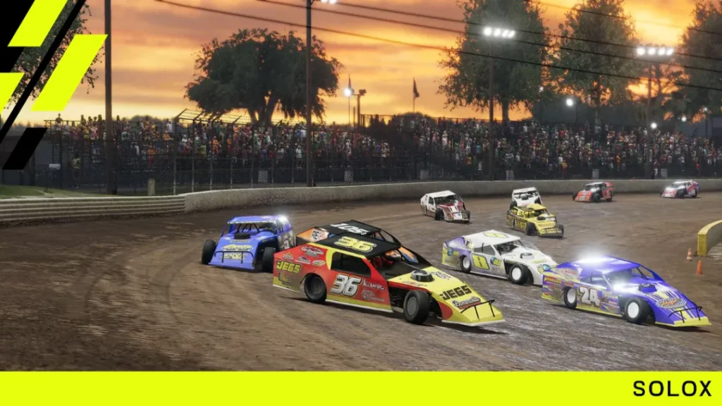 How many tracks will there be in World of Outlaws Dirt Racing?