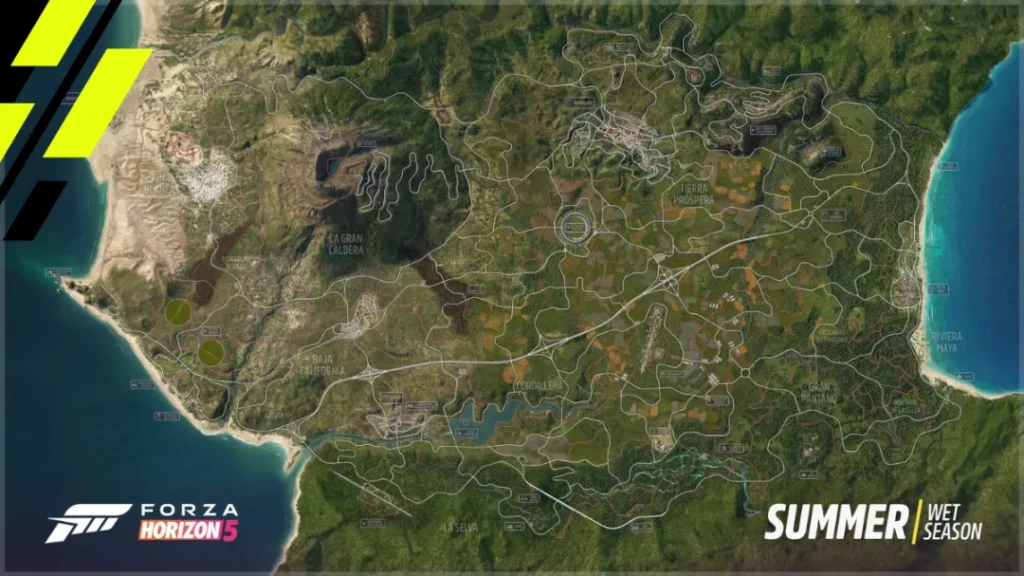 How Big is the Map in Forza Horizon 5?