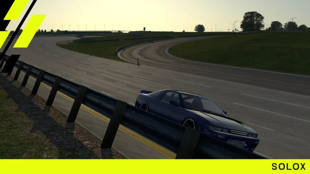 New physics and graphics update for Live For Speed