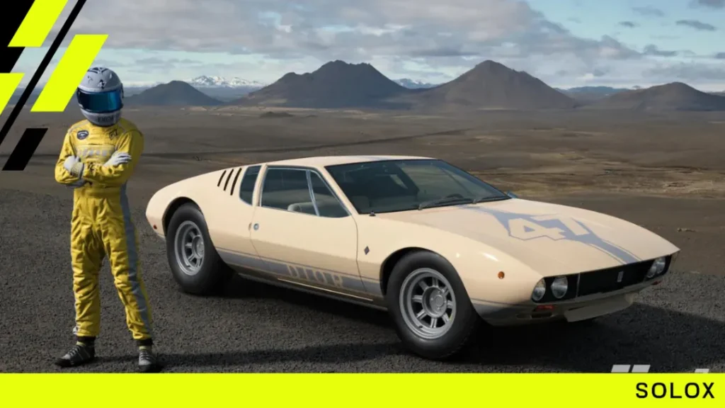 A Custom De Tomaso Mangusta is coming to GT7