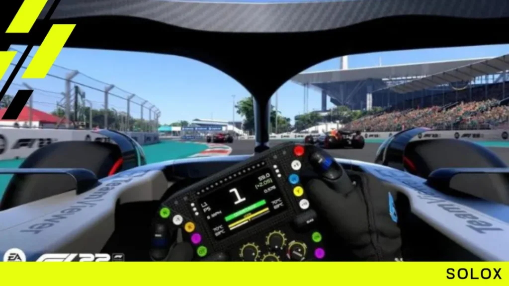 Why do you need to set all saturation to zero in F1 22?