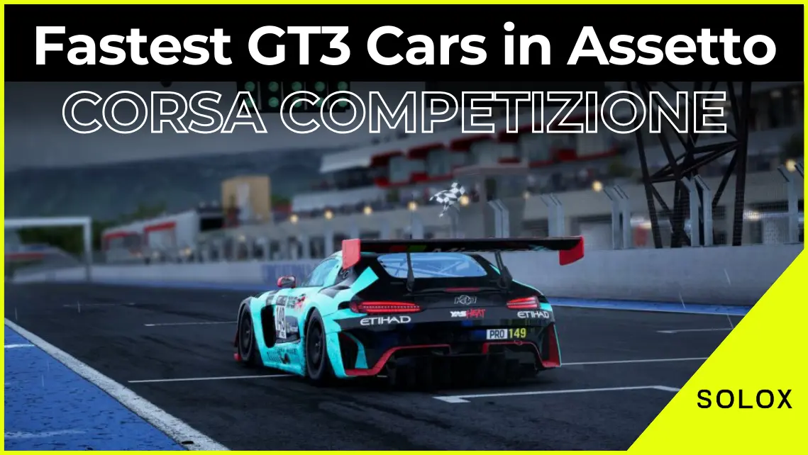 Fastest GT4 Cars in Assetto Corsa Competizione