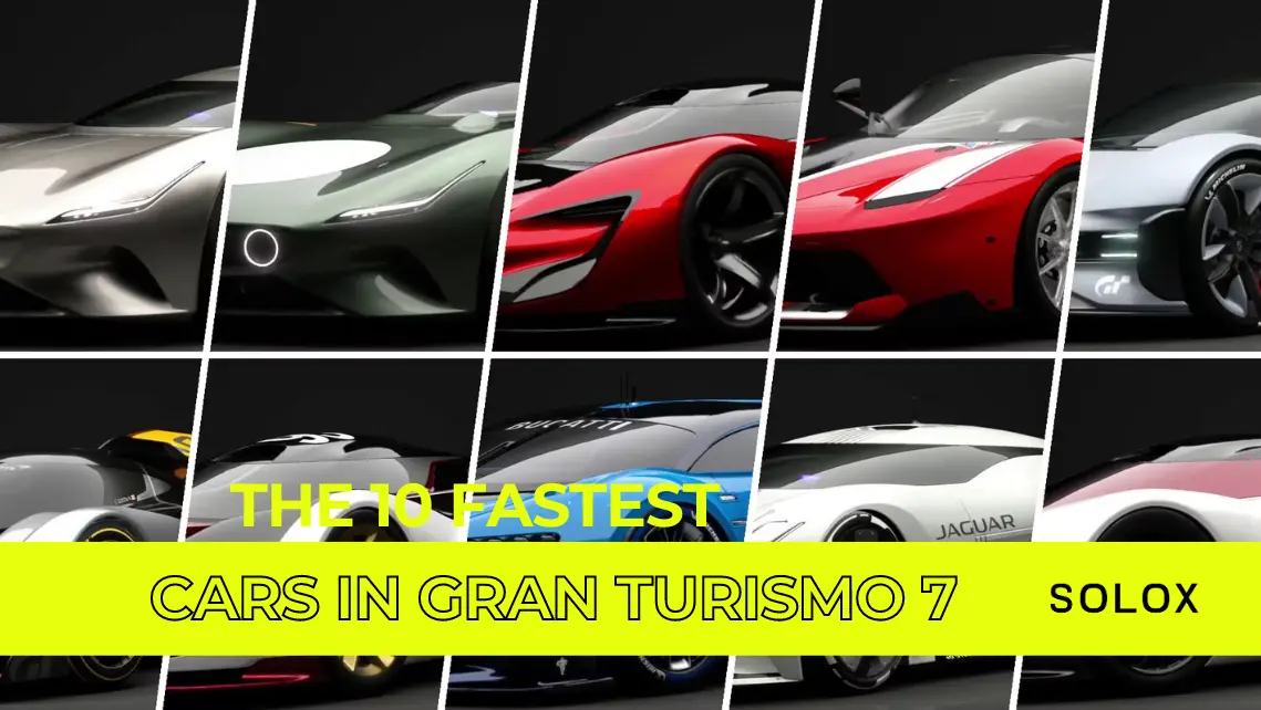The 10 Fastest Cars in Gran Turismo 7