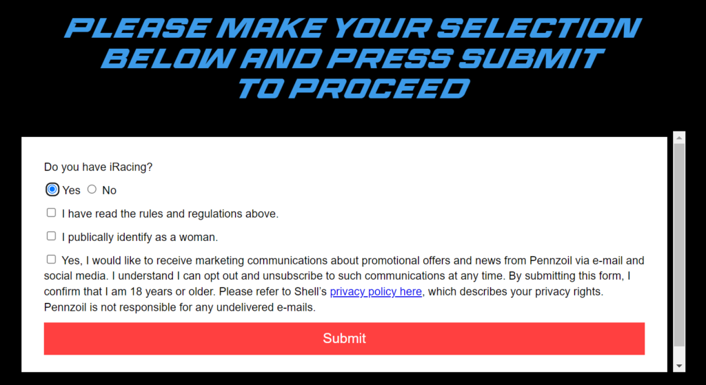 Screen to Speed registration