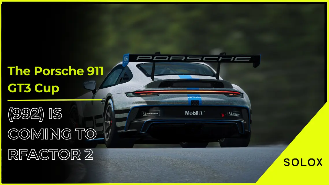 The Porsche 911 GT3 Cup (992) is Coming to rFactor 2