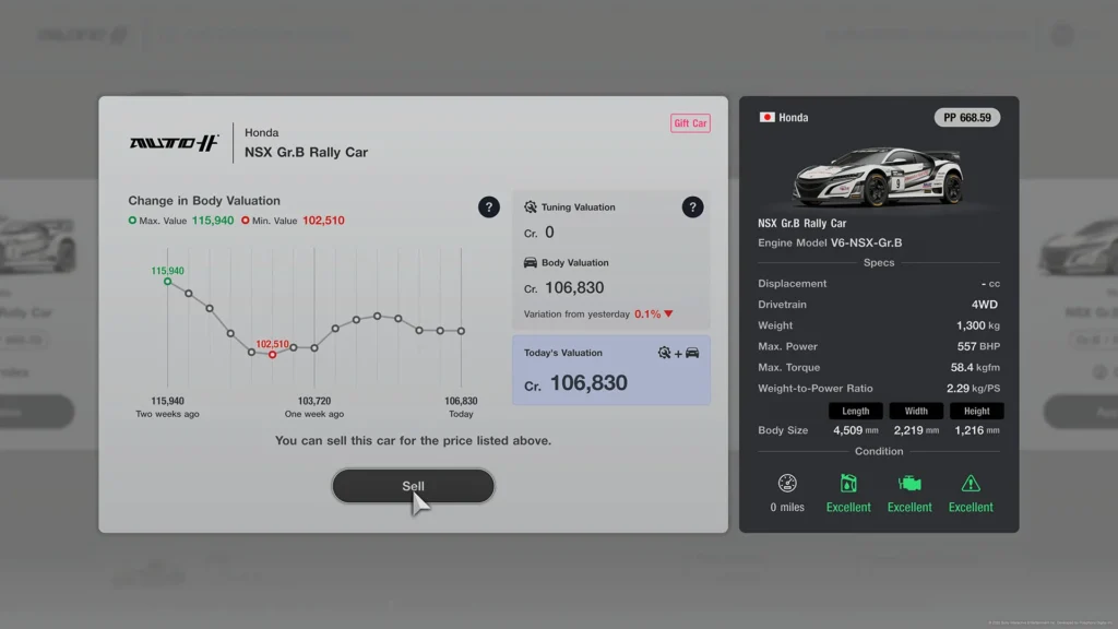 Gran Turismo 7 1.26 November Update