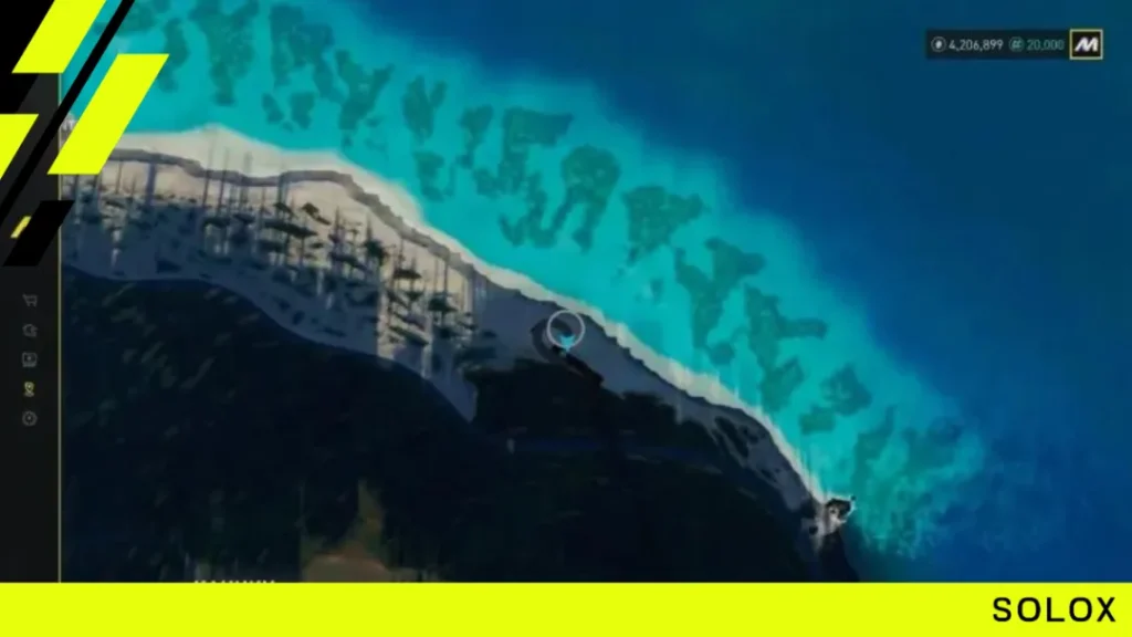 Where is the location of Ocean mural number 8?