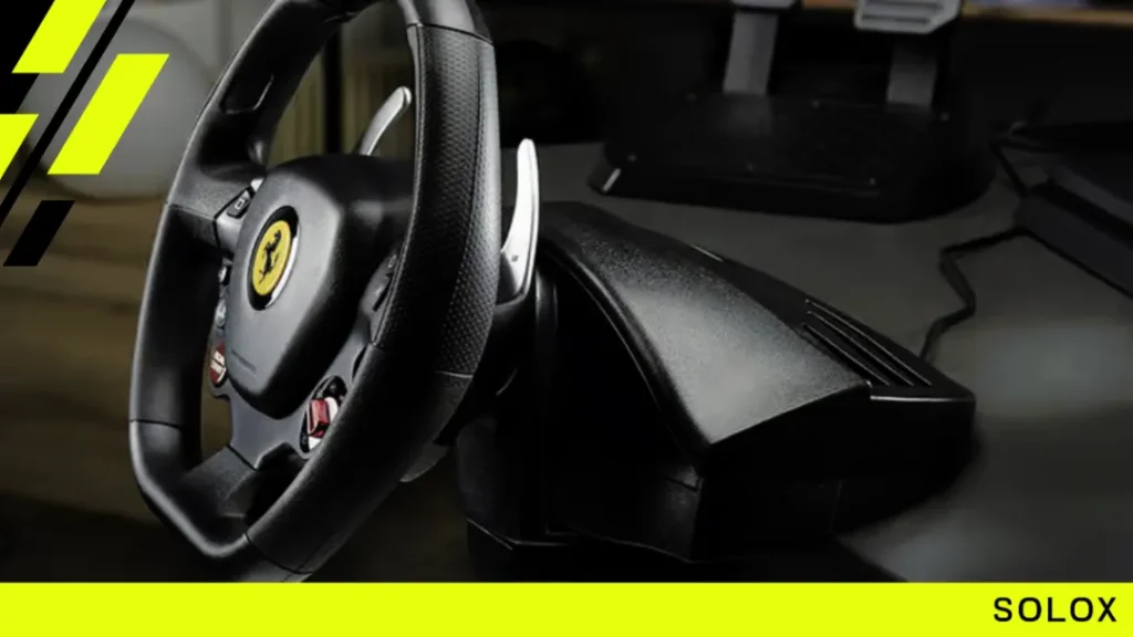 How does the 488 Thrustmaster wheel look and feel?
