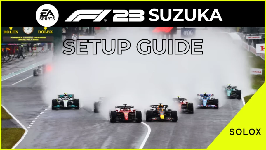 F1 23 Japan Setup Guide + [Suzuka 1:25.9 Hotlap]