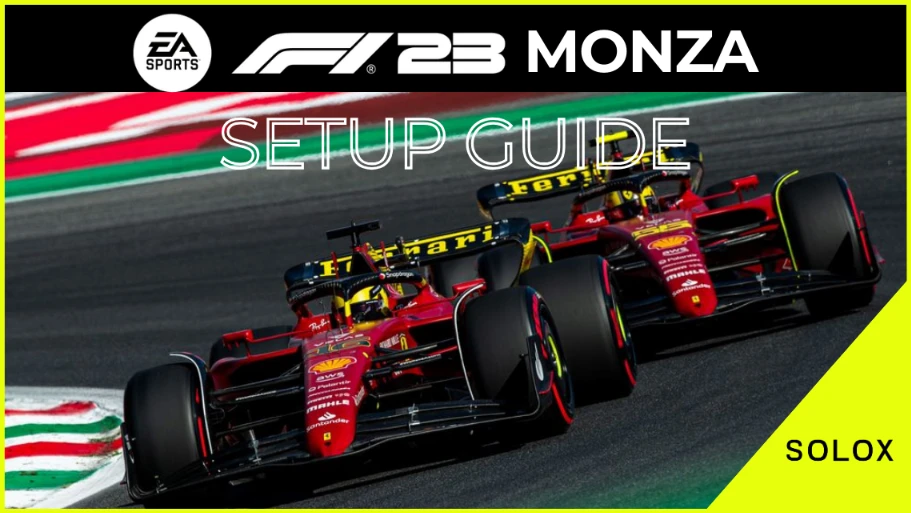 F1 23 Italy Setup Guide + [Monza 1:17.9 Hotlap]