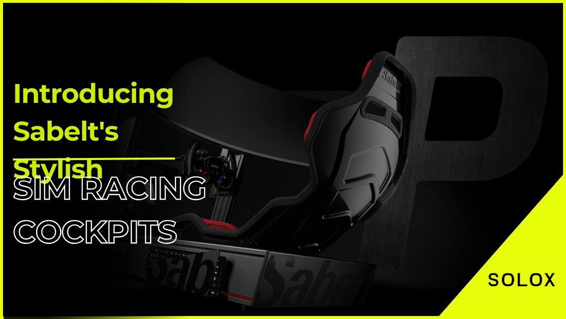 Introducing Sabelt's Stylish Sim Racing Cockpits