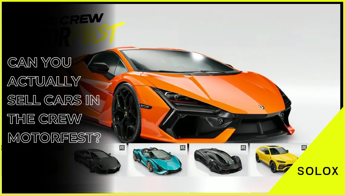 Can You Actually Sell Cars in The Crew Motorfest?