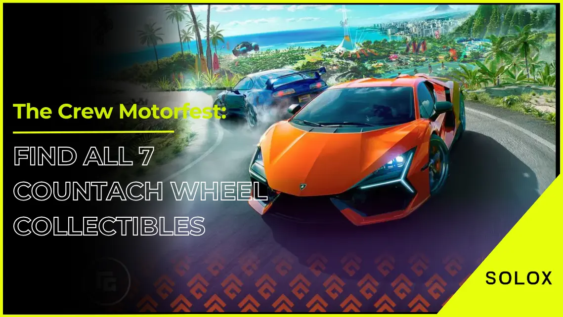 The Crew Motorfest: Find All 7 Countach Wheel Collectibles