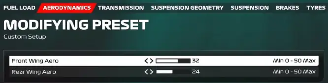 f1 23 setup mexico 2