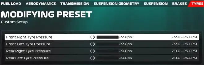 f1 23 setup mexico 7