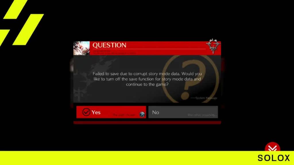 Chaos in Save Files