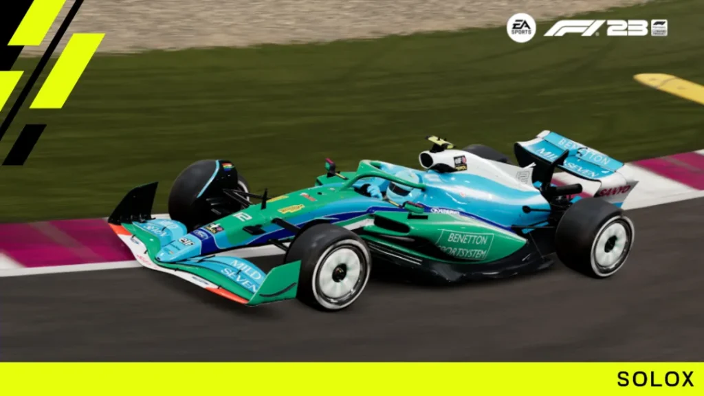 A Trip Down Memory Lane – 1994 Benetton F1 Team Livery